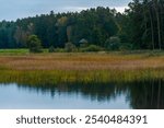 View of Stawy Echo (Echo Ponds), a part of Roztoczanski National Park, Poland