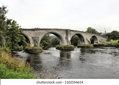 A View Of Stirling Bridge Where The Battle Took Place