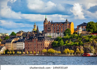 View Of Stockholm Sweden In Summer
