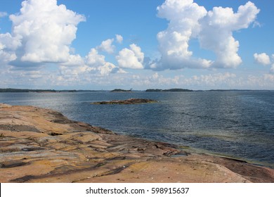 View from Stora Herrö, in Espoo, on Helsinki archipelago