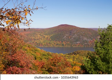 View From Storm King Mountain, New York.