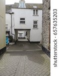A view of a street in Looe, Cornwall