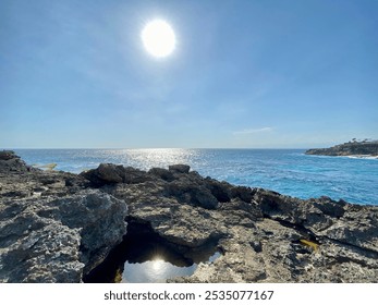 The view of the strong waves hitting the cliffs and looking out at the vastness of the ocean is both amazing and dangerous.
