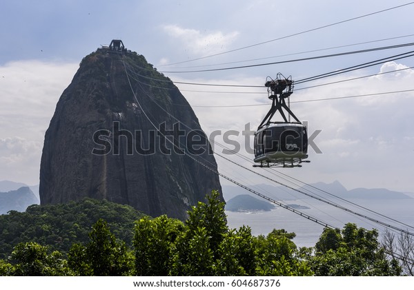 View from the Sugar Loaf mountain in Rio de\
Janeiro, Brazil