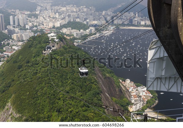 View from the Sugar Loaf Mountain in Rio de\
Janeiro, Brazil