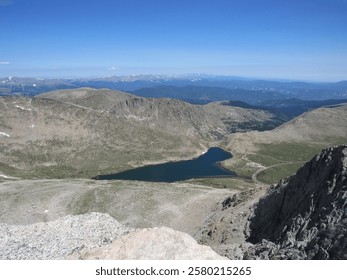 View from Summit of Mount Evans