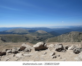 View from Summit of Mount Evans