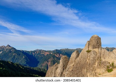 The View From The Summit Of Mt. Tsubakuro And The Granite Belt 