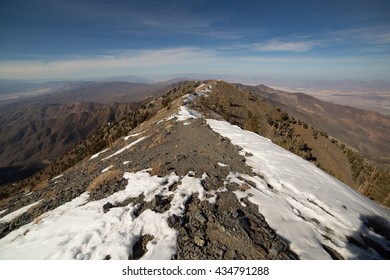 A View From The Summit Of Telescope Peak In Death Valley National Park, CA