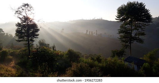 View Sunrise In Dago Bandung Jawa Barat Indonesia