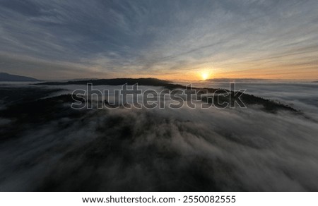 Wolken über der Oregon Coast