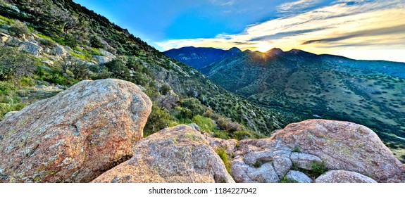 View of the sunset