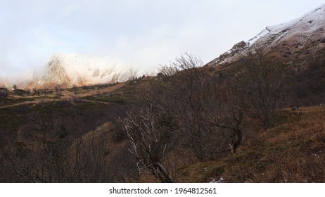 View Of Super Besse Piste, Auvergne, France