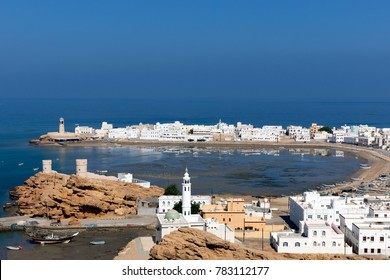 View Of Sur Harbor From A Nearby Fort - Oman