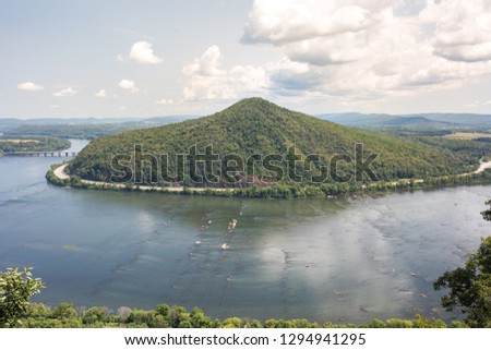 View of the Susquehanna River from the Appalachian Trail