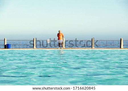 Similar – Image, Stock Photo THE OTHER SIDE Lifestyle