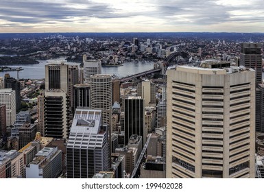 View Of Sydney From The Sydney Tower Eye