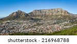 View of the Table Mountain, Devil