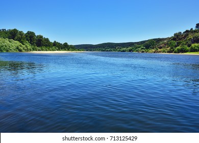 View Of The Tagus River In Ribatejo, Portugal