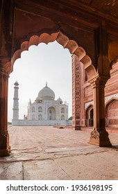 View from Taj Mahal Mosque, Agra, Utter Pradesh, India - Shutterstock ID 1936198195
