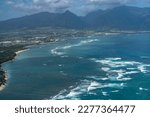 View of the tallest mountain in Maui, Hawaii - Haleakala Volcano (Mountain)