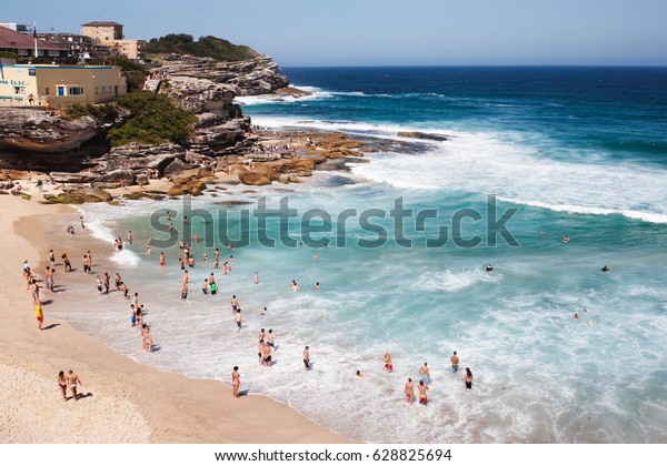 View Tamarama Beach Sunny Sunday Summer Stock Photo Edit Now