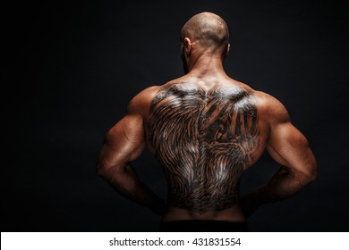 9,008 Back men tattoo Images, Stock Photos & Vectors | Shutterstock