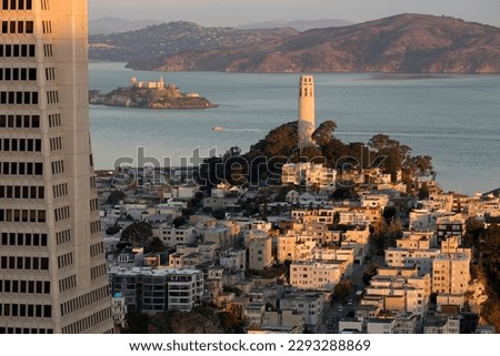 View of Telegraph Hill in San Francisco