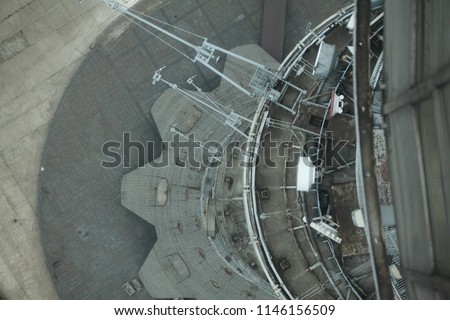 Similar – ut / only floating is more beautiful / construction site from above