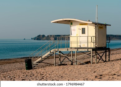 View From Tenby Wales UK Coast Guard Station South Side