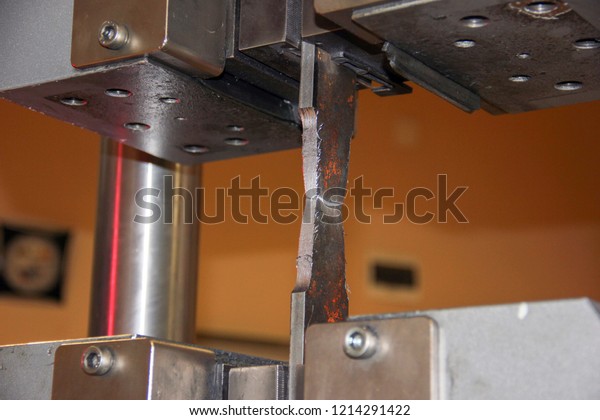 view tensile test procedure qualification record stock photo tensile test