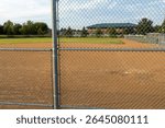 view from the third baseline bleechers of the second baseball diamond