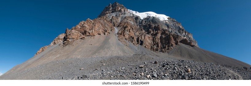 View From Thorong La Pass Nepal