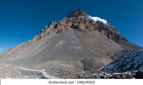 View From Thorong La Pass Nepal