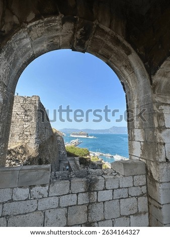 The view though the arch