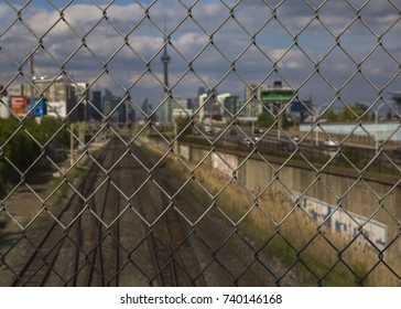 View through lattice