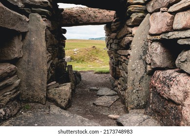 View Through Ruins Of A Scottish Clan House