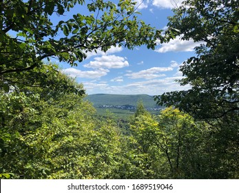 A View Through The Treetops In Lehigh Gorge State Park, PA