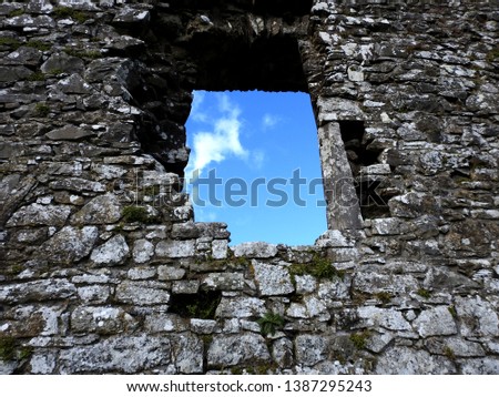 Similar – ray of hope Window Ruin