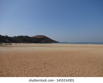 View of the tiny hill at the beach