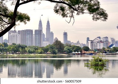 View From Titiwangsa Lake Kuala Lumpur