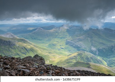 View From The Top Of Ben Nevis