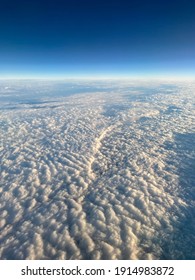 View Of The Top Of Clouds In The Midwestern United States