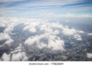 Naturally, 
the view from the top looking down on the plane take to the sky with a cloud forest mountain lot.