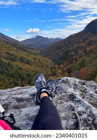 View from the top of the mountain. 