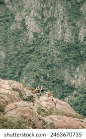 View from the top of a mountain