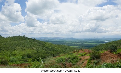 View From The Top Of A Mountain At A Gold Mine In Shamva, Zimbabwe.