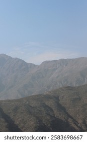 view from the top of  mountains