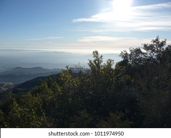 A View At The Top Of Mt. Diablo State Park In California