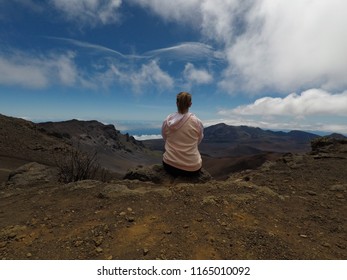 View From The Top Of Mt. Haleakala